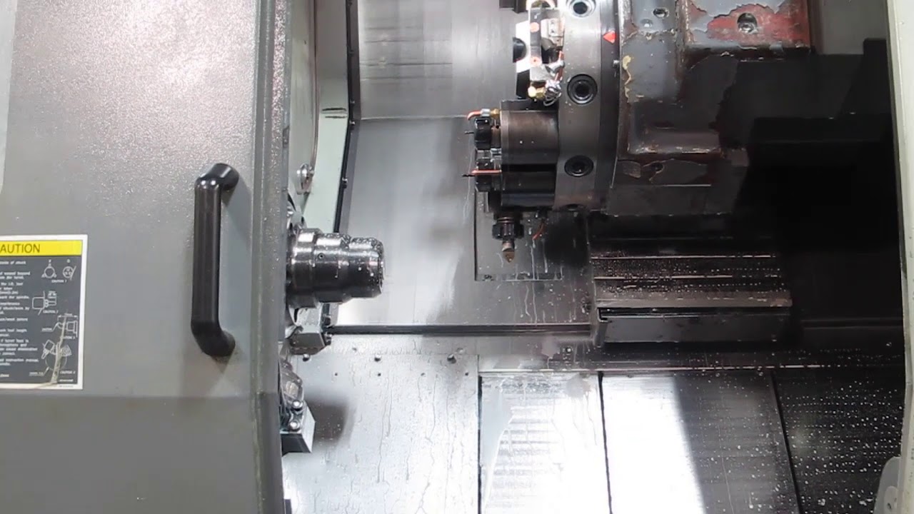 Hyundai-Kia SKT21LMS CNC Turning Spindle With Sub Spindle - YouTube