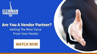 Are You A Vendor Partner?