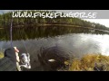 ultralätt fiske med haspelrulle wild trout air.