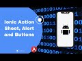 Ionic Action Sheet, Alert and Buttons | Ionic Components : Your Ultimate Guide!