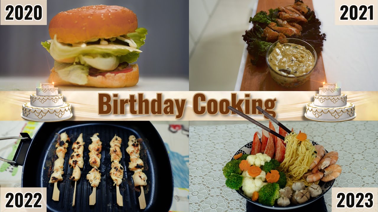 Epic B-Roll Birthday Cooking | Cinematic Video - YouTube