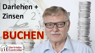 Darlehen und Zinsen buchen