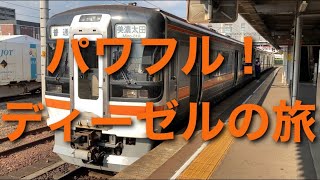 【岐阜県ディーゼルの旅！】太多線・高山線をキハ75で乗り継ぎ【意外と灼熱】【多治見駅〜米原駅】