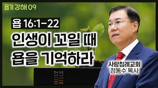 인생이 꼬일 때 욥을 기억하라_욥기서 강해 09 : 정동수 목사, 사랑침례교회, 킹제임스 흠정역 성경, 설교, 강해, (2018. 4. 1)