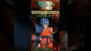 Goku God mode on 🥶🔥🔥