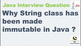 Why String class has been made immutable in Java ? || Java Interview Questions