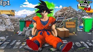 Goku Got Kicked Out and Became Homeless in GTA 5!