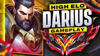 Season 2024 Darius Gameplay #18 - Season 14 High Elo Darius - New Darius Builds&