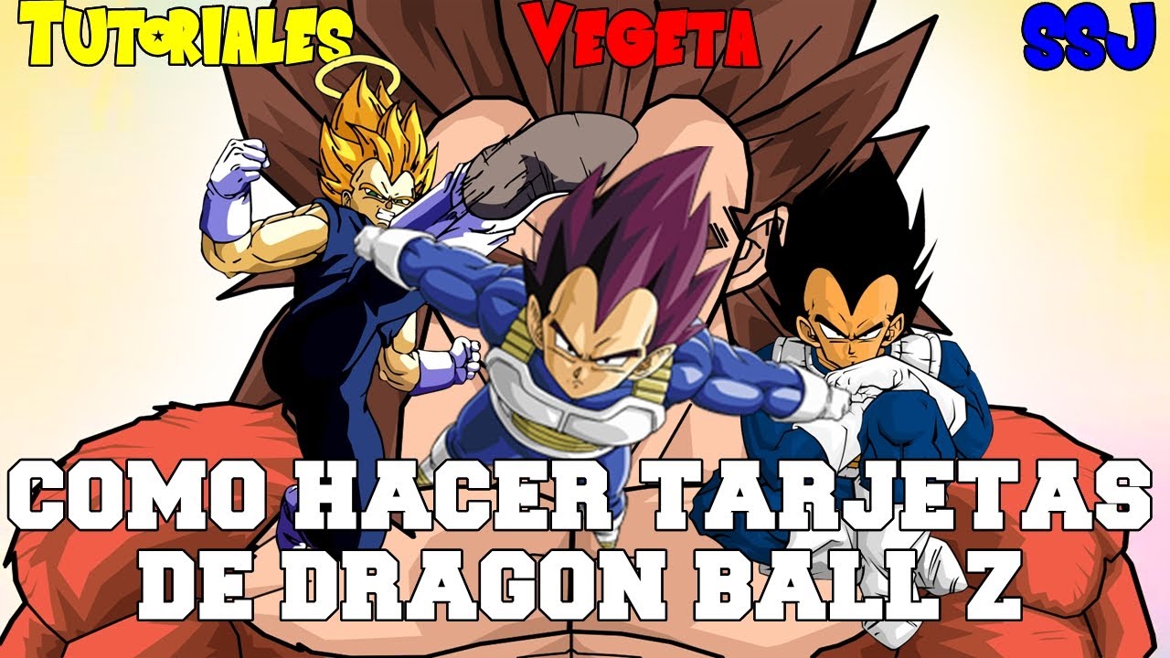 Tarjetas Cumpleaños Dragon Ball Z