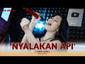 NYALAKAN API - DONA LEONE | Woww VIRAL Suara Menggelegar BUMIL Lady Rocker Indonesia | SLOW ROCK