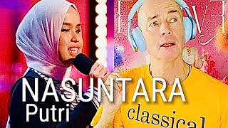 Putri Ariani Nusantara (Land of the Brave) reaction