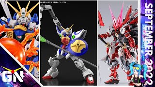 Gunpla LineUp September 2022