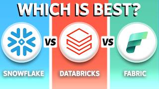 Snowflake vs Databricks vs Fabric (2026) - Which One Is BEST?