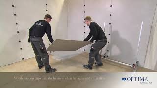 OPTIMA  - Laying and jointing large-format tiles (EN)