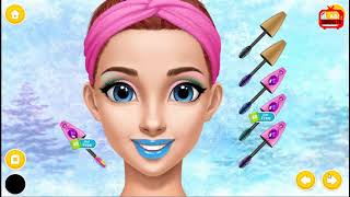Princess Gloria Makeup Salon   Frozen Beauty Makeover and dress up