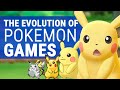 Evolution/History Of Pokemon Games 1996 To 2022