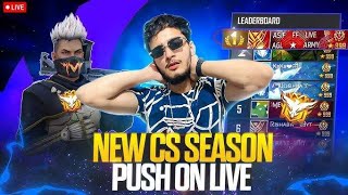 New CS-Ranked Season 🚀+ Serious Rank Push 🤯💫 After Long 🕒🔥 #freefire #classylive #nonstop_live live