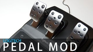 DIY - EASY WAY TO MAKE QUITE LOGITECH PEDALS