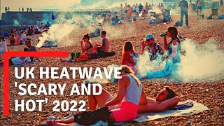 UK heatwave: Record temperatures 'Scary and hot'- UK heatwave 2022 fire tiktok compilation