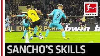 Jadon Sancho - Magician on the Ball - Dortmund's Young Gun Shows Great Skills