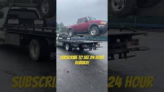 Fixing A Rollover Ford Ranger From Copart In 1 Day #copart #gun #carflipping #fordranger