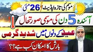 Weather Forecast for Next 5 days in Pakistan || Crop Reformer