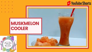 Muskmelon Cooler | Kharbuja Juice | Summer Special | Cantaloupe Cooler | Sangeeta's Food Paradise