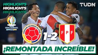 Highlights | Colombia 1-2 Perú | Copa América 2021 | Grupo A-J3 | TUDN