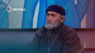 მამა ზაზა თევზაძე მატრონა მოსკოველის ხატზე გამოსახულ სტალინზე