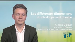 Les différentes dimensions du développement durable