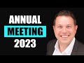 Peterson Capital Management: Annual Meeting 2023