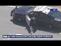 new video shows what happened leading up to stolen chp cruiser pursuit