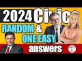 100 civics questions ONE EASY answers US naturalization test | 2008 Civics Test | Officer Don