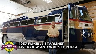 1957 Flxible Starliner - Restored Vintage Retro Bus Walk Through