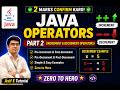 Master Java ++ and -- Operators | Pre & Post Increment Examples| Operators part 2