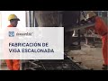 Fabricación de una viga escalonada Tensolite