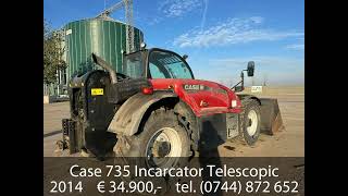 Case 735 Incarcator Telescopic