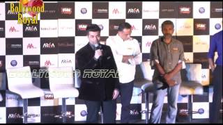 Rana Daggubati,Tamannaah,Anushka & Karan Johar at Trailer Launch of  'Baahubali'  1