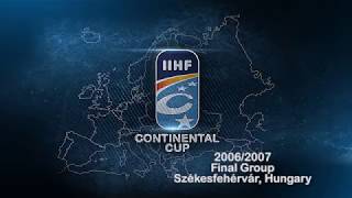 Yunost Minsk wins 2007 IIHF Continental Cup