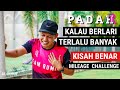 berapa kilometer mileage seminggu berlari untuk maf