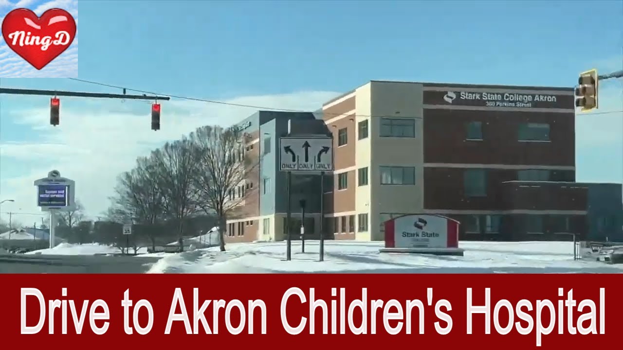 Drive To Akron Children's Hospital In Akron, Ohio - @NingD - YouTube