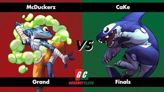 Gourmet Clash #64 - McDuckerz (Ranno) vs CaKe (Orcane) - Rivals of Aether 2 - Grand Finals