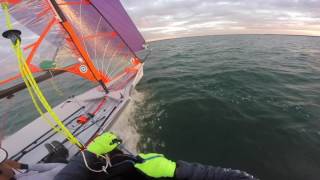 29er Sailing Downwind