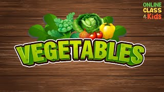 Vegetable Names with Pictures | Different Types Of Vegetables | Healthy Vegetables |  English Lesson