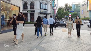 [4K] Seoul Walk - Samseong to Seolleung Station l 서울산책 - 삼성역에서 선릉역까지