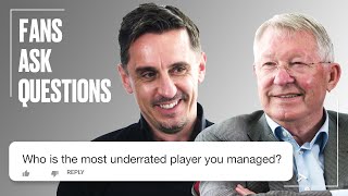 Gary Neville Puts Fan Questions To Sir Alex | FAQs | SPORTbible | @LADbible TV