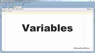 PL SQL tutorial 2 PL SQL Variables in Oracle Database By Manish Sharma RebellionRider