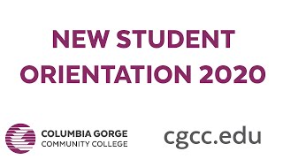 New Student Orientation 2020