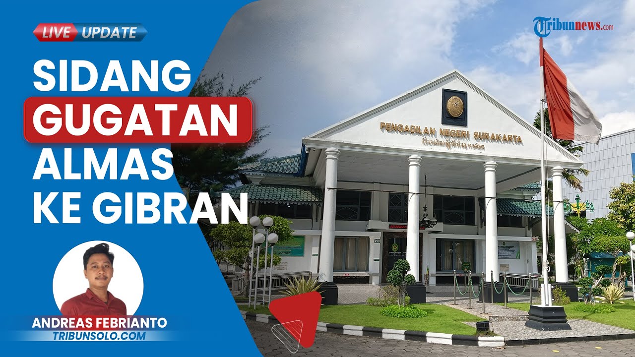 Dipercepat, Sidang Perdana Gugatan Wanprestasi Almas Ke Gibran Digelar ...