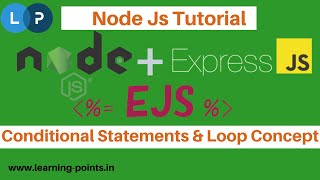 EJS Loop Concept and Conditional Statement | Express JS Tutorial | Node Js | Learning Points